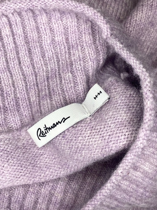 Reitmans Lilac Mock Neck Knit Sweater - Picture 3 of 6